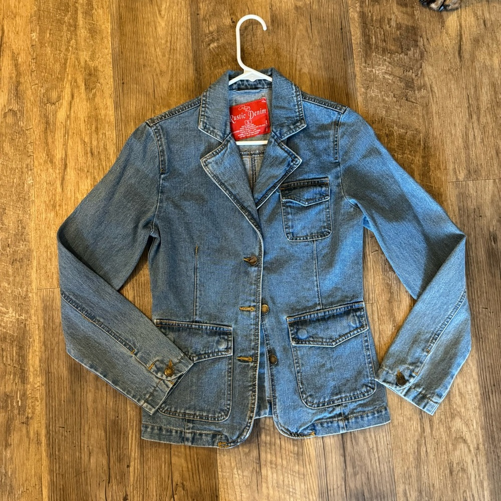 Vintage Denim Blazer